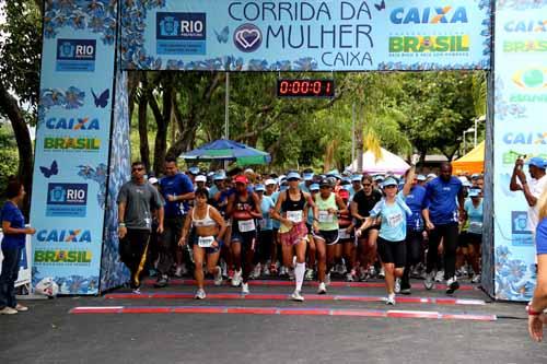 Mais de duas mil mulheres se reunirão neste domingo, dia 17 de março, para a 6ª edição da Corrida da Mulher Caixa